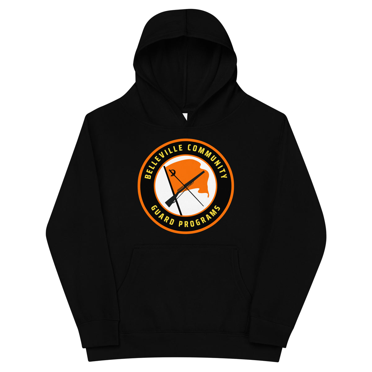 Performance | Youth Hoodie | Belleville Community Guard Programs | Badge Logo