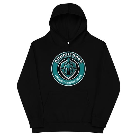 Performance | Youth Hoodie | Community Christian College | Badge Logo