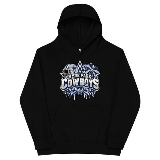 Performance | Youth Hoodie | Hyde Park Cowboys | Crest Logo