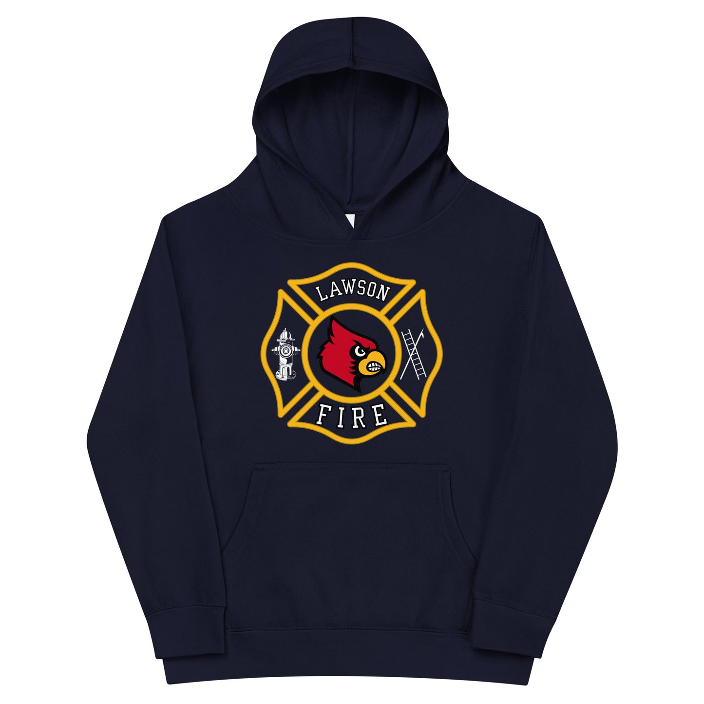 Performance | Youth Hoodie | Lawson Fire Department | Crest Logo