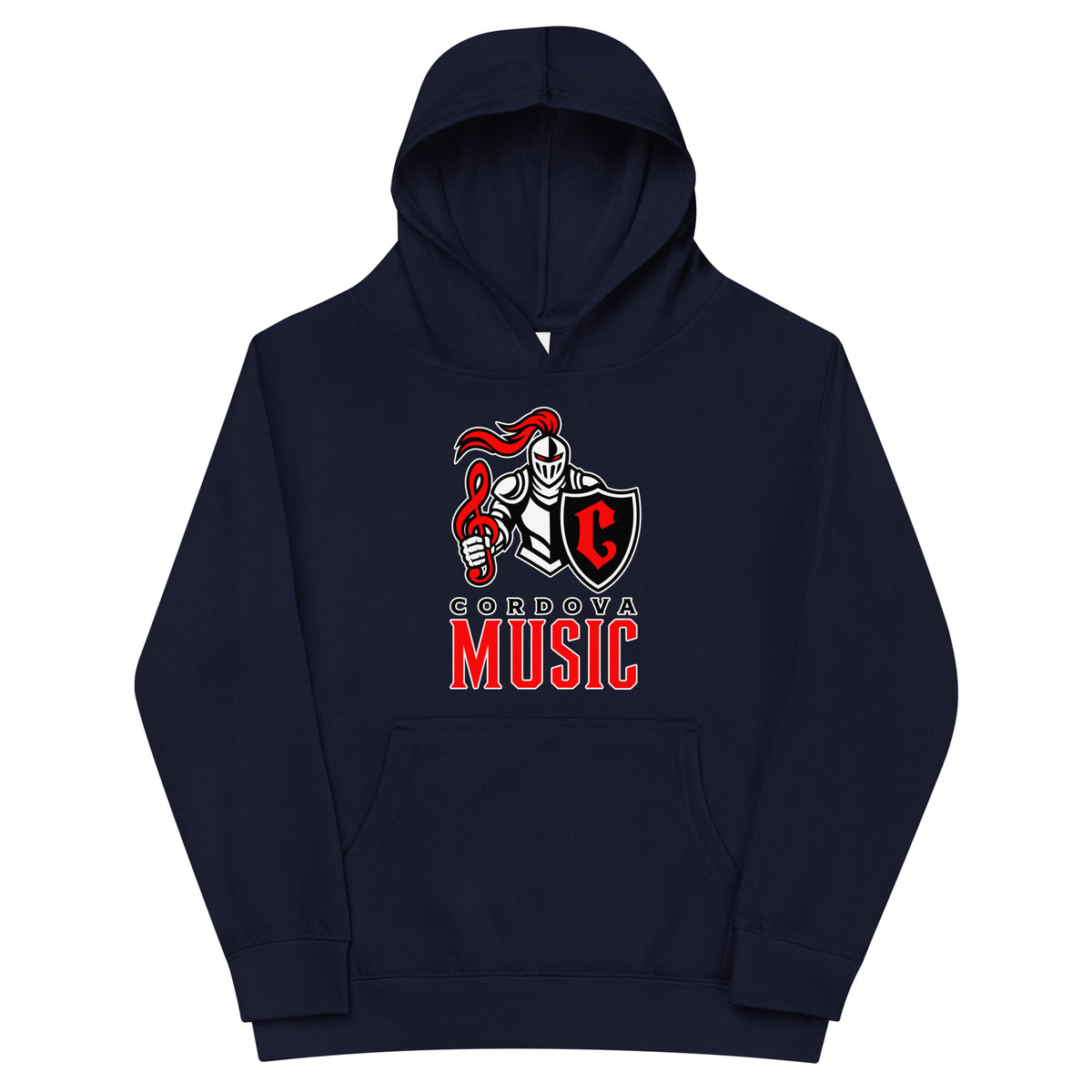 Performance | Youth Hoodie | Cordova High Music | Vanguard Logo