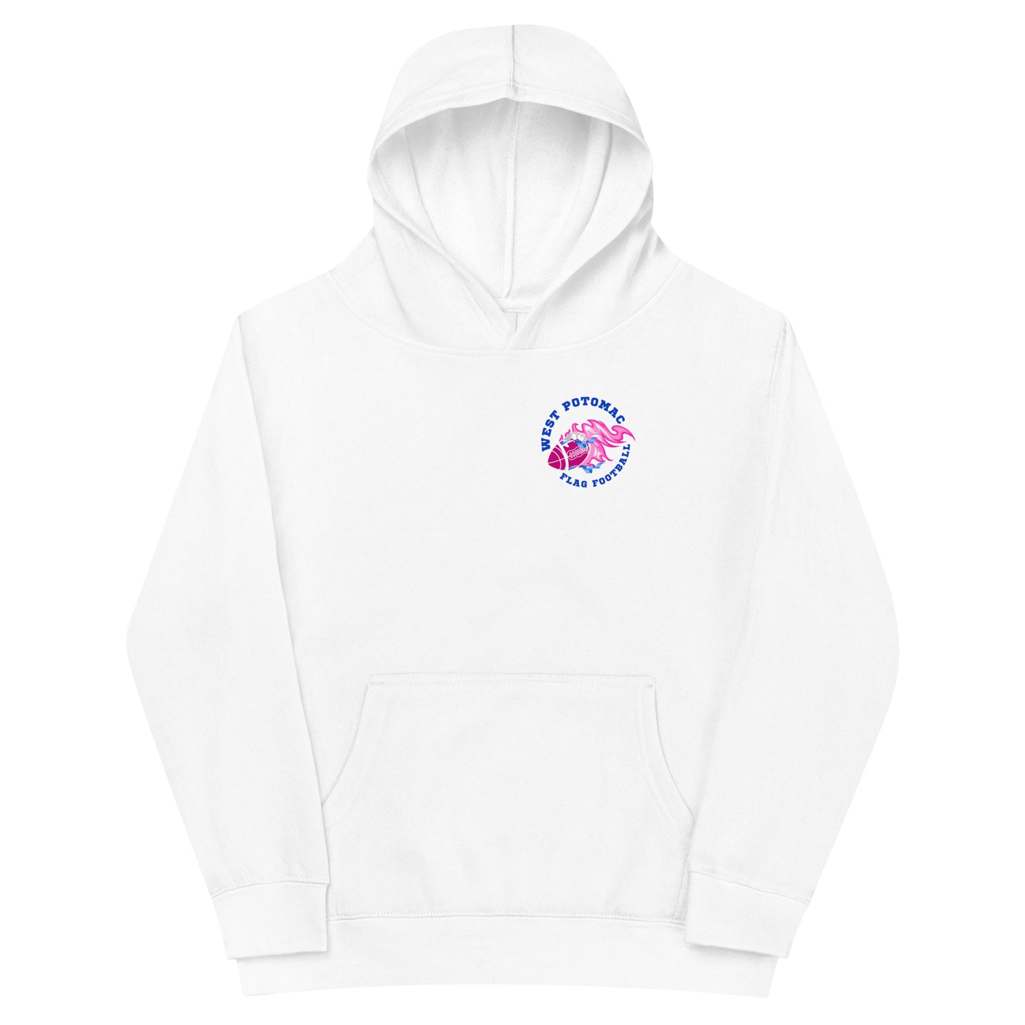Performance | Youth Hoodie | West Potomac Flag Football | Emblem Logo