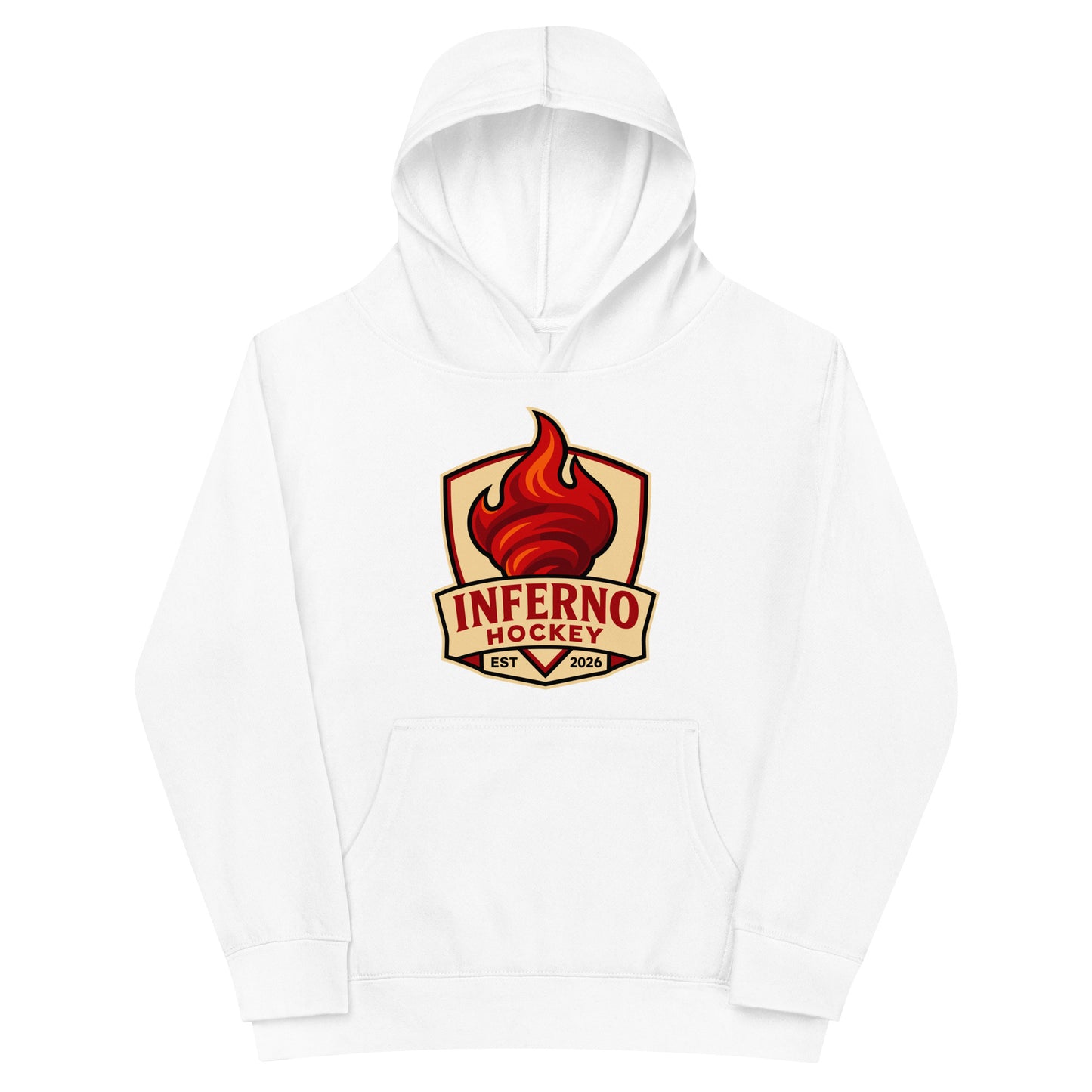 Performance | Youth Hoodie | Inferno Hockey | Crest Logo
