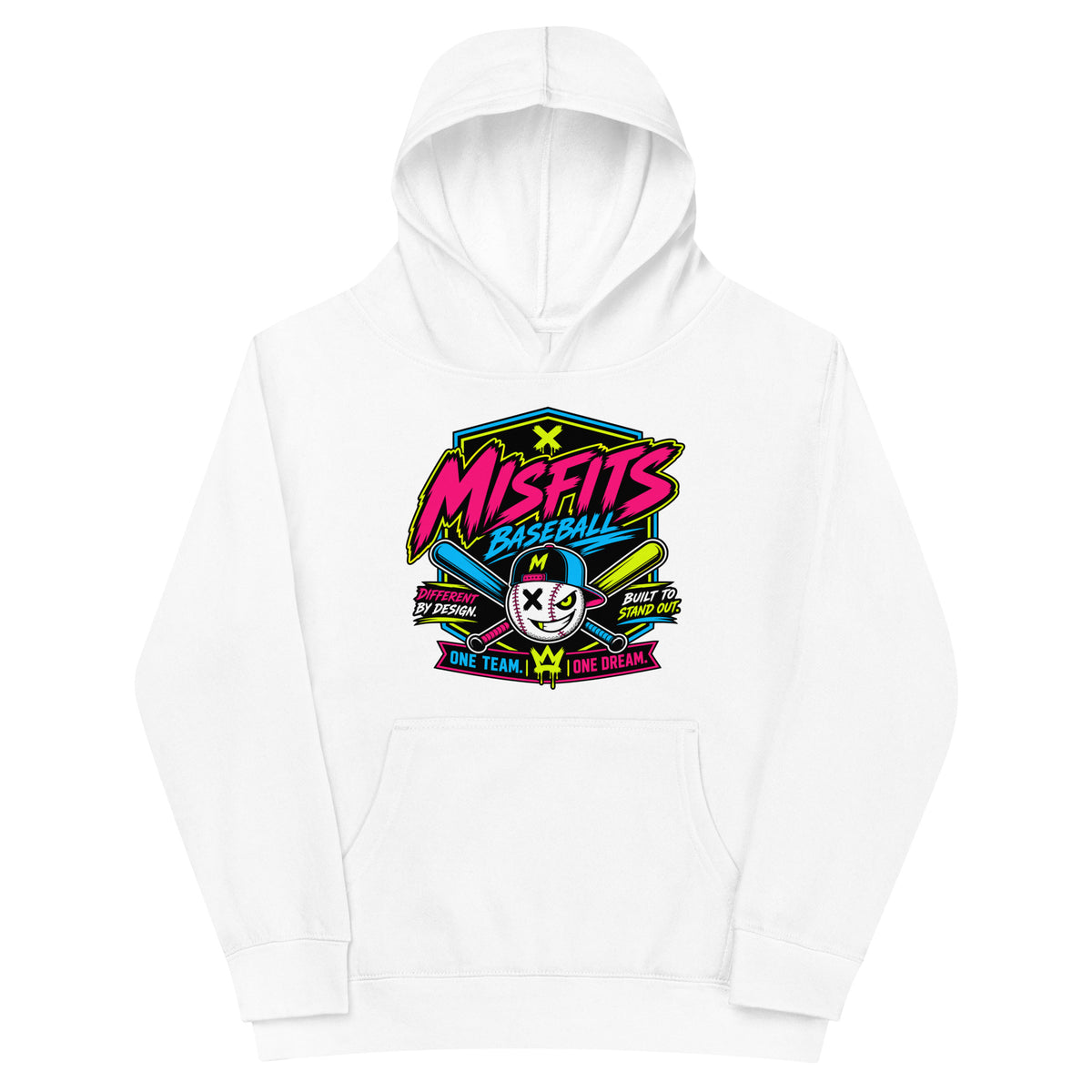Performance | Youth Hoodie | Misfits Baseball | Valor Logo