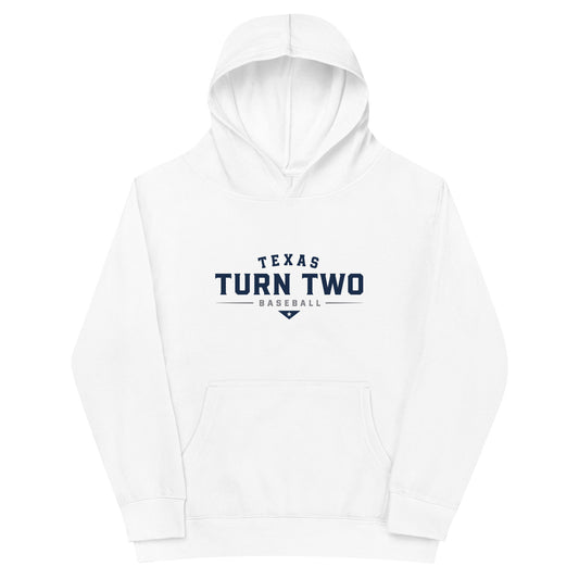 Performance | Youth Hoodie | Texas Turn Two Baseball | Modern Script Logo