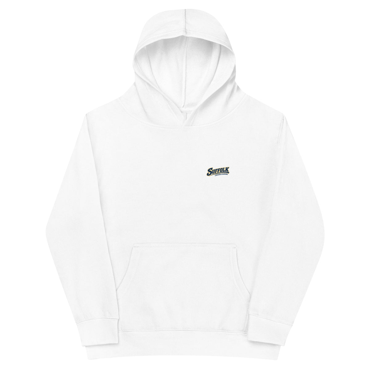 Performance | Youth Hoodie | Suffolk University Cheerleading | Athletics Logo