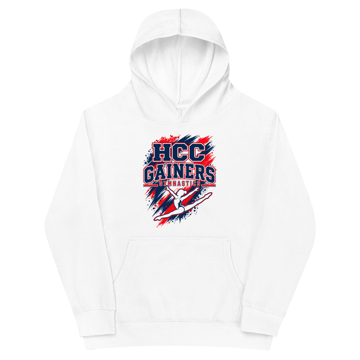 Performance | Youth Hoodie | HCC Gymnastics | Crest Logo