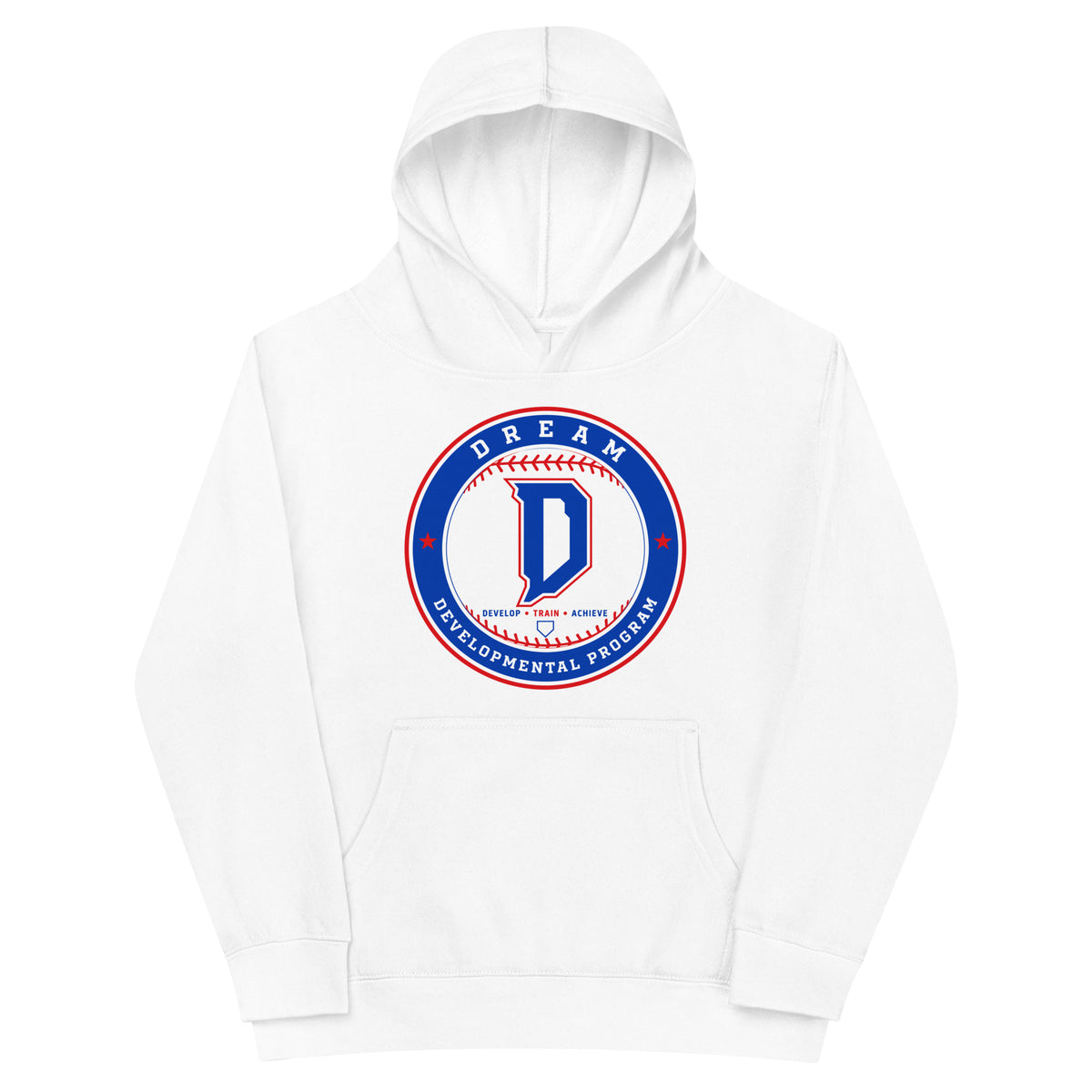 Performance | Youth Hoodie | Dream Developmental Program | Badge Logo