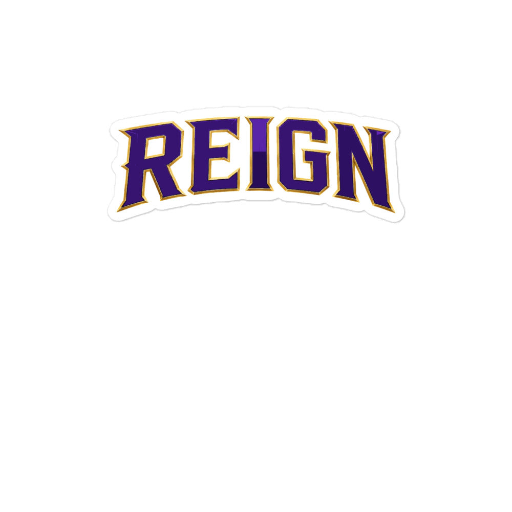 Stickers | REIGN 10U Softball | Script Logo