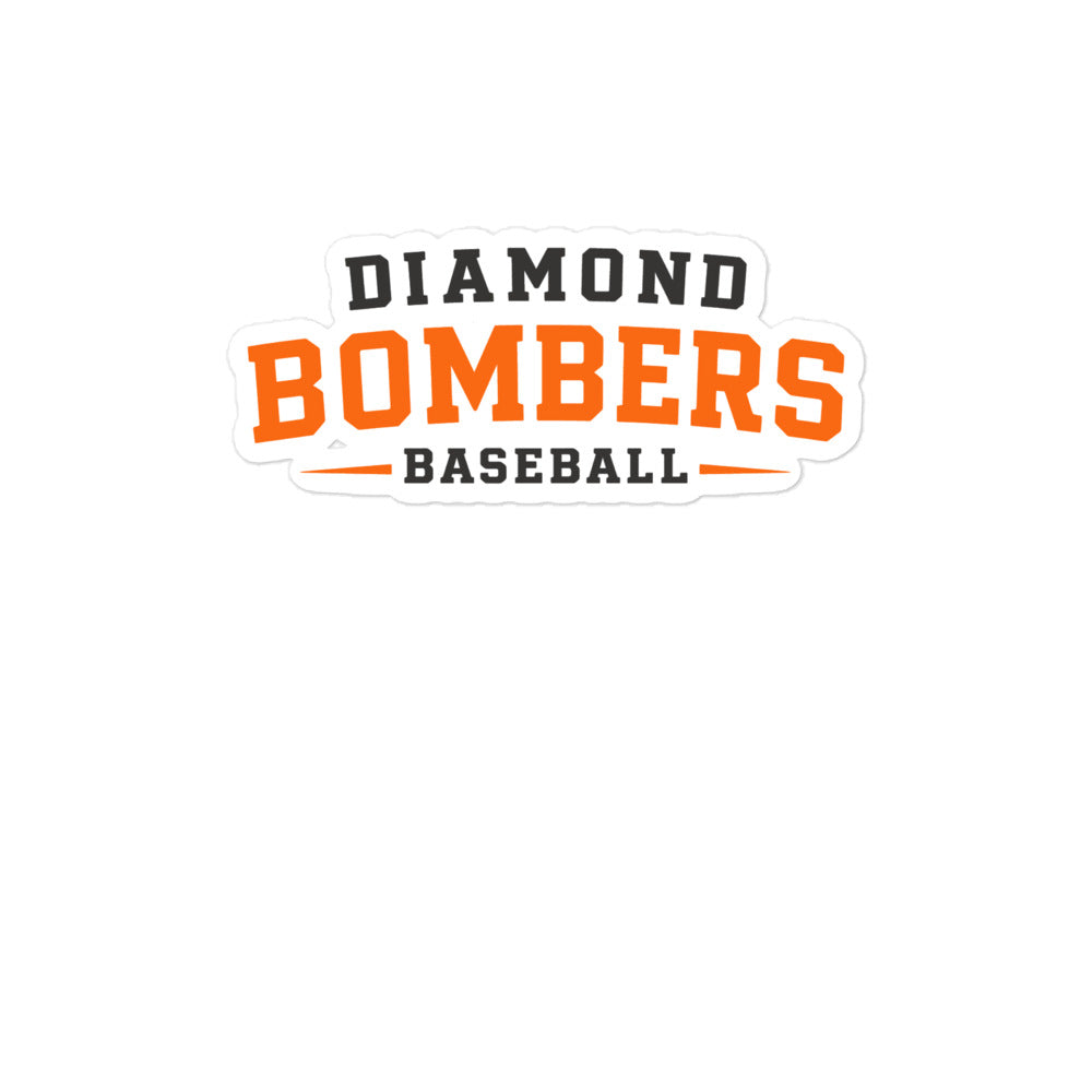 Stickers | Diamond Bombers | Modern Script Logo