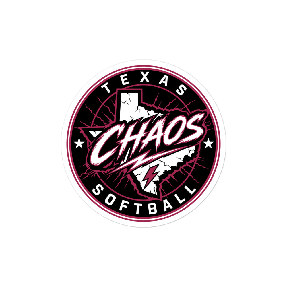 Stickers | Texas Chaos | Badge Logo