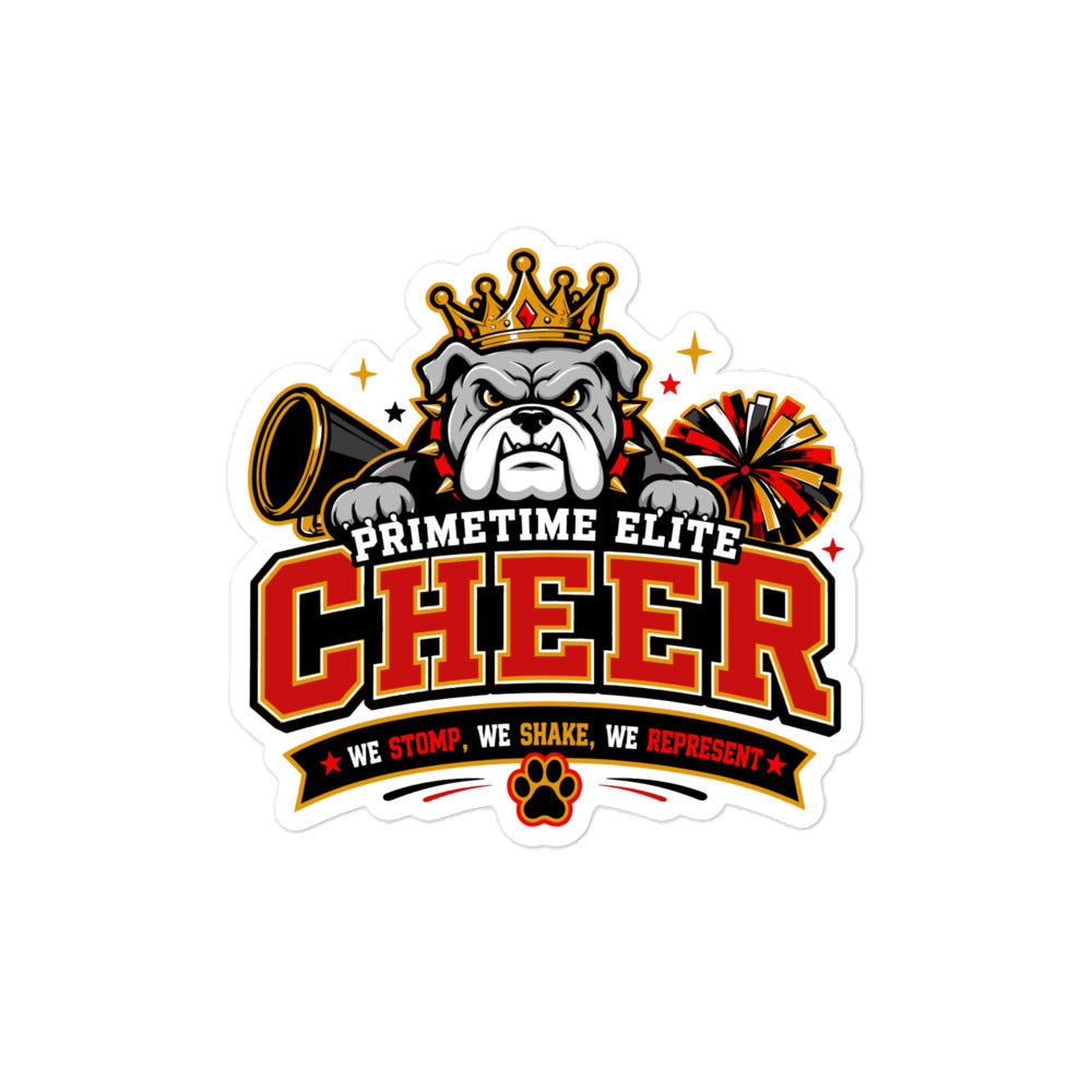 Stickers | PTE Bulldog Cheer | Crest Logo
