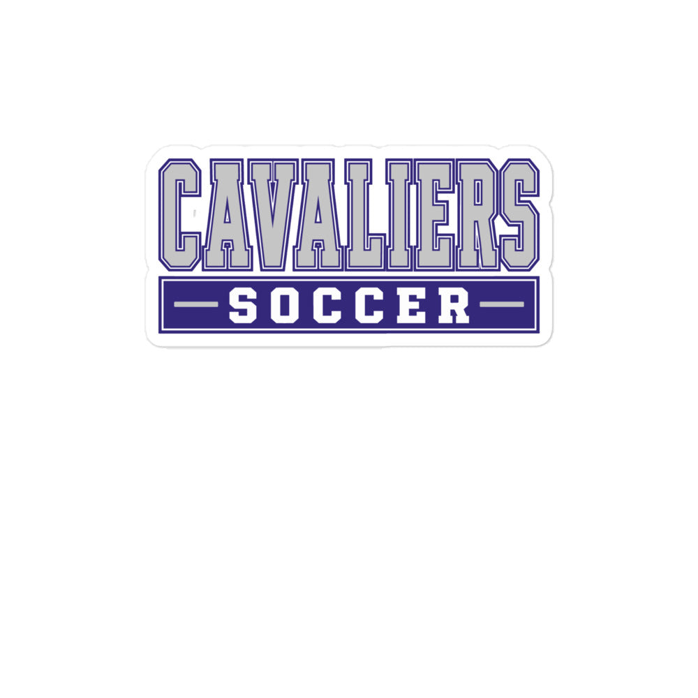 Stickers | STM Soccer | Modern Script Logo