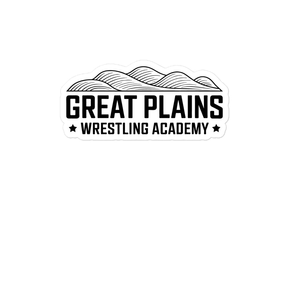 Stickers | Great Plains Wrestling Academy | Crest Logo