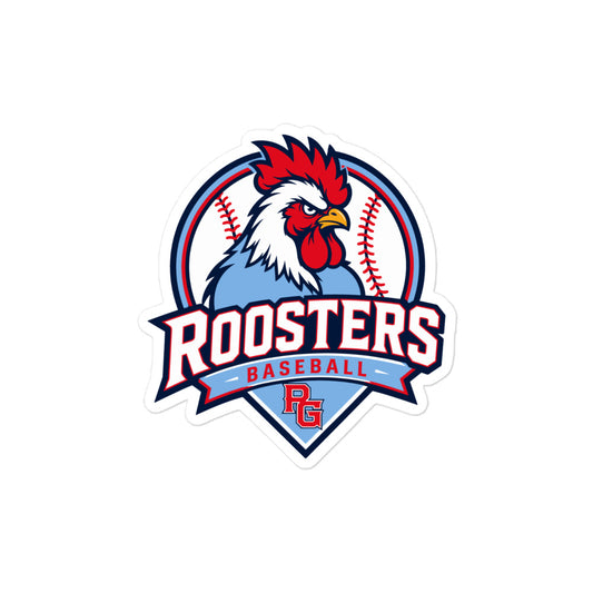 Stickers | Rooster Nation | Athletic Crest Logo