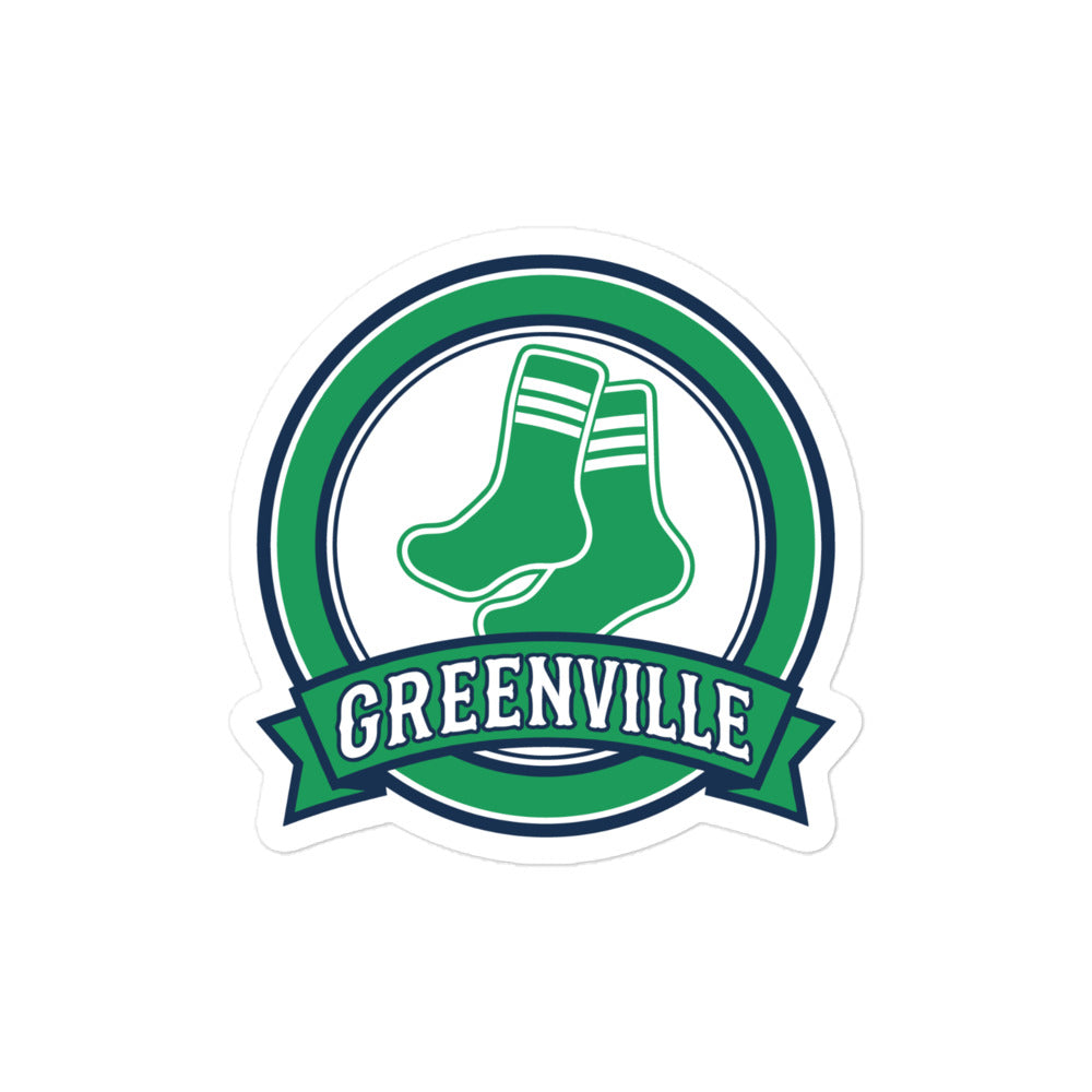 Stickers | Greenville Sox | Badge Logo