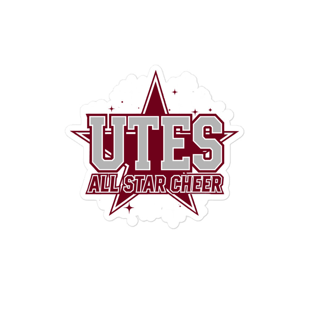 Stickers | Utes Allstar Cheer | Crest Logo