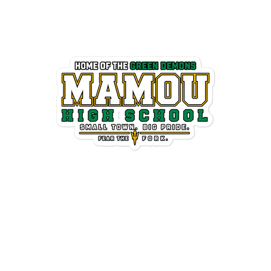 Stickers | Mamou High School | Vanguard Logo
