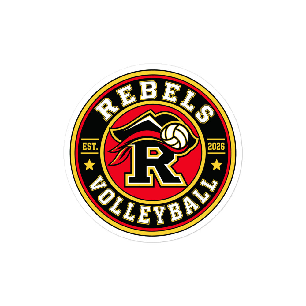 Stickers | Rebels Volleyball Club | Badge Logo