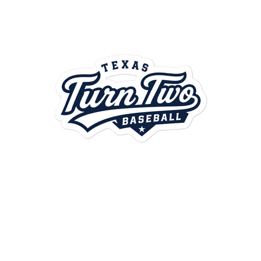 Stickers | Texas Turn Two Baseball | Athletics Logo