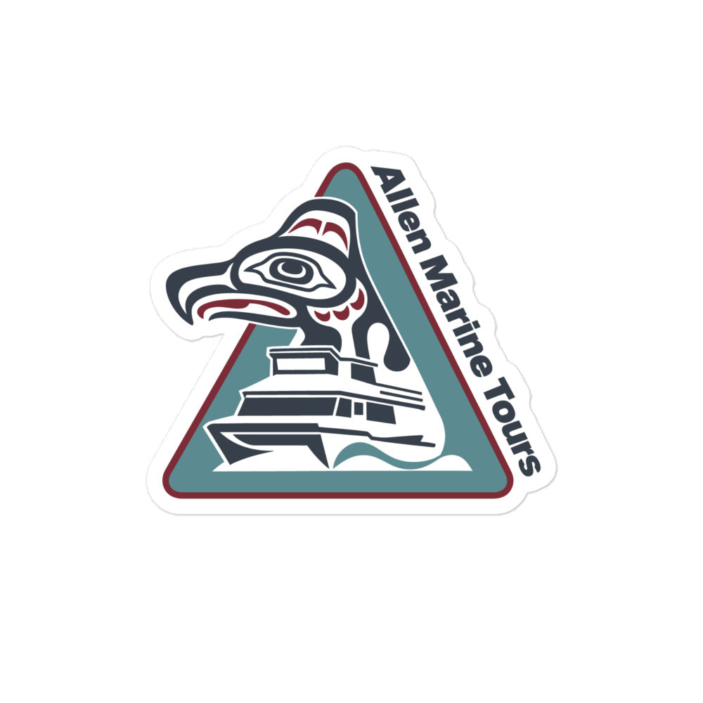 Stickers | Allen Marine | Crest Logo