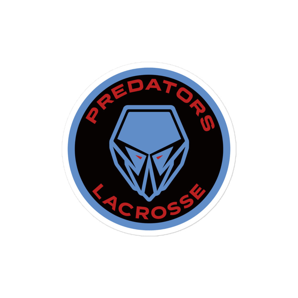 Stickers | Predators Lacrosse | Badge Logo