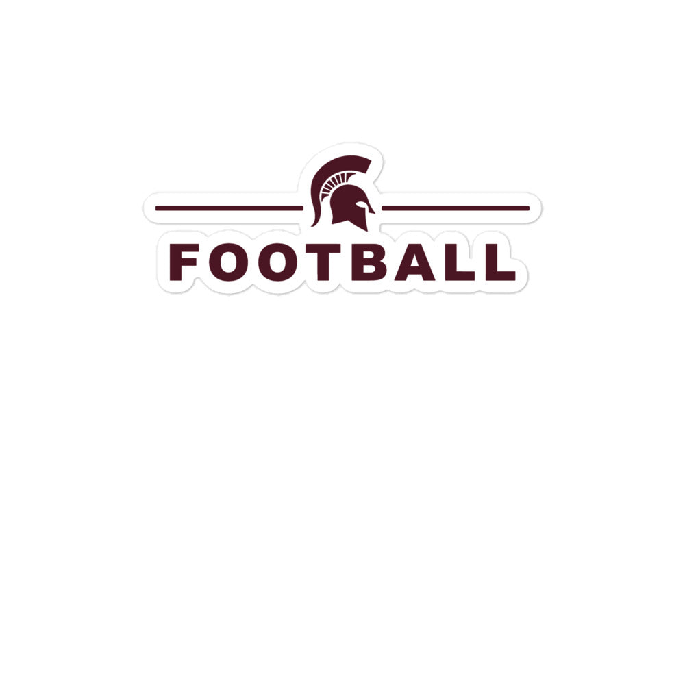 Stickers | Turpin Football | Modern Script Logo
