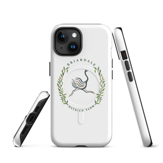 Magsafe Tough Case for iPhone | Briardale Ostrich Farm | Crest Logo