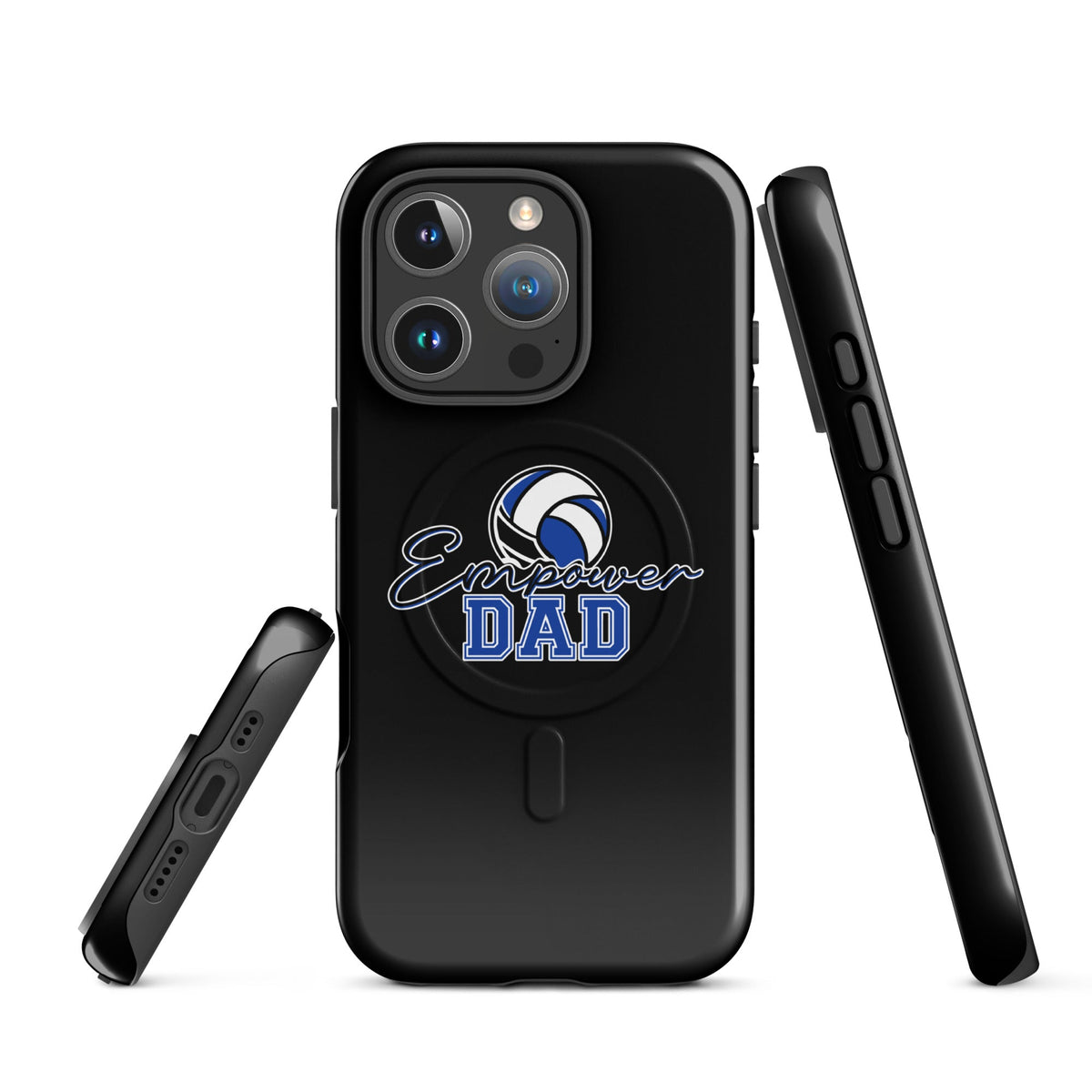 Magsafe Tough Case for iPhone | Empower Volleyball Club | Dad Crest Logo
