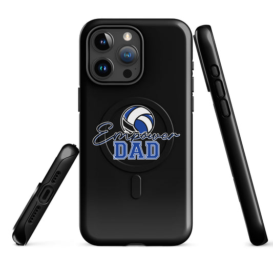 Magsafe Tough Case for iPhone | Empower Volleyball Club | Dad Crest Logo