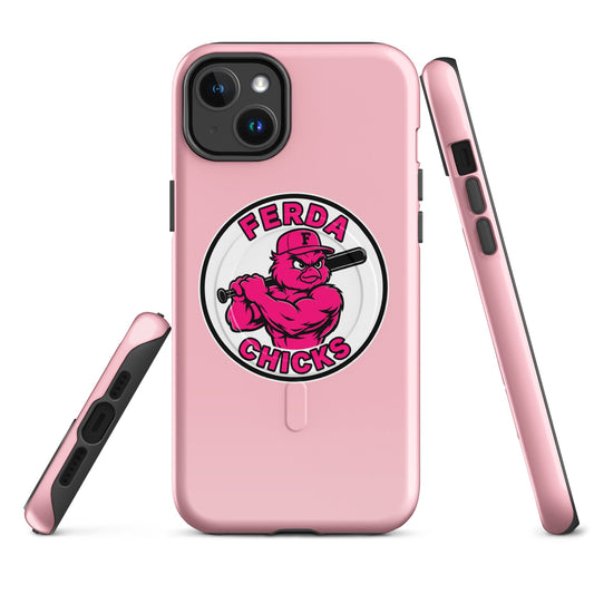 Magsafe Tough Case for iPhone | FerDa Chicks | Badge Logo