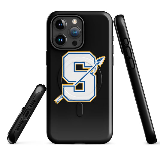 Magsafe Tough Case for iPhone | Senatobia Warriors Baseball | Crest Logo