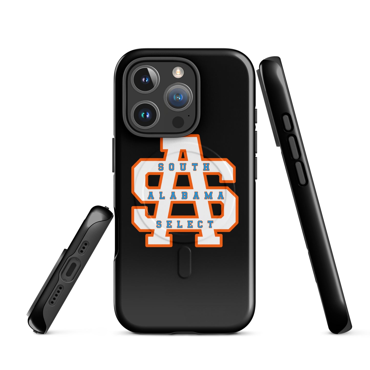Magsafe Tough Case for iPhone | South Alabama Select 8U | Letter Crest Logo