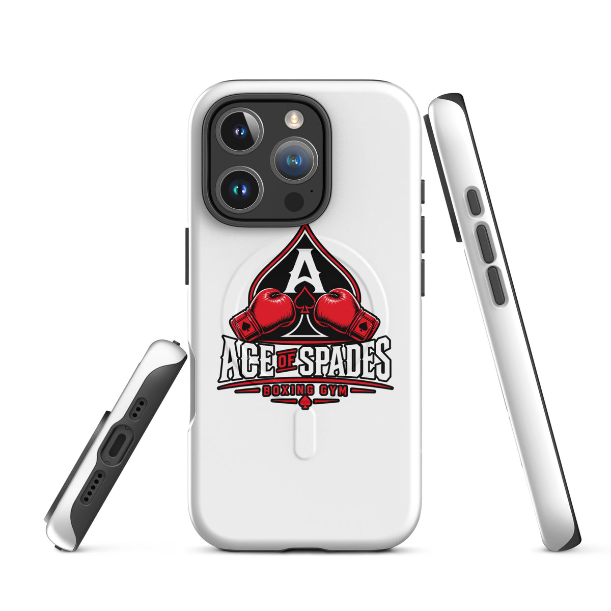 Magsafe Tough Case for iPhone | Ace of Spades Boxing Gym | Emblem Logo