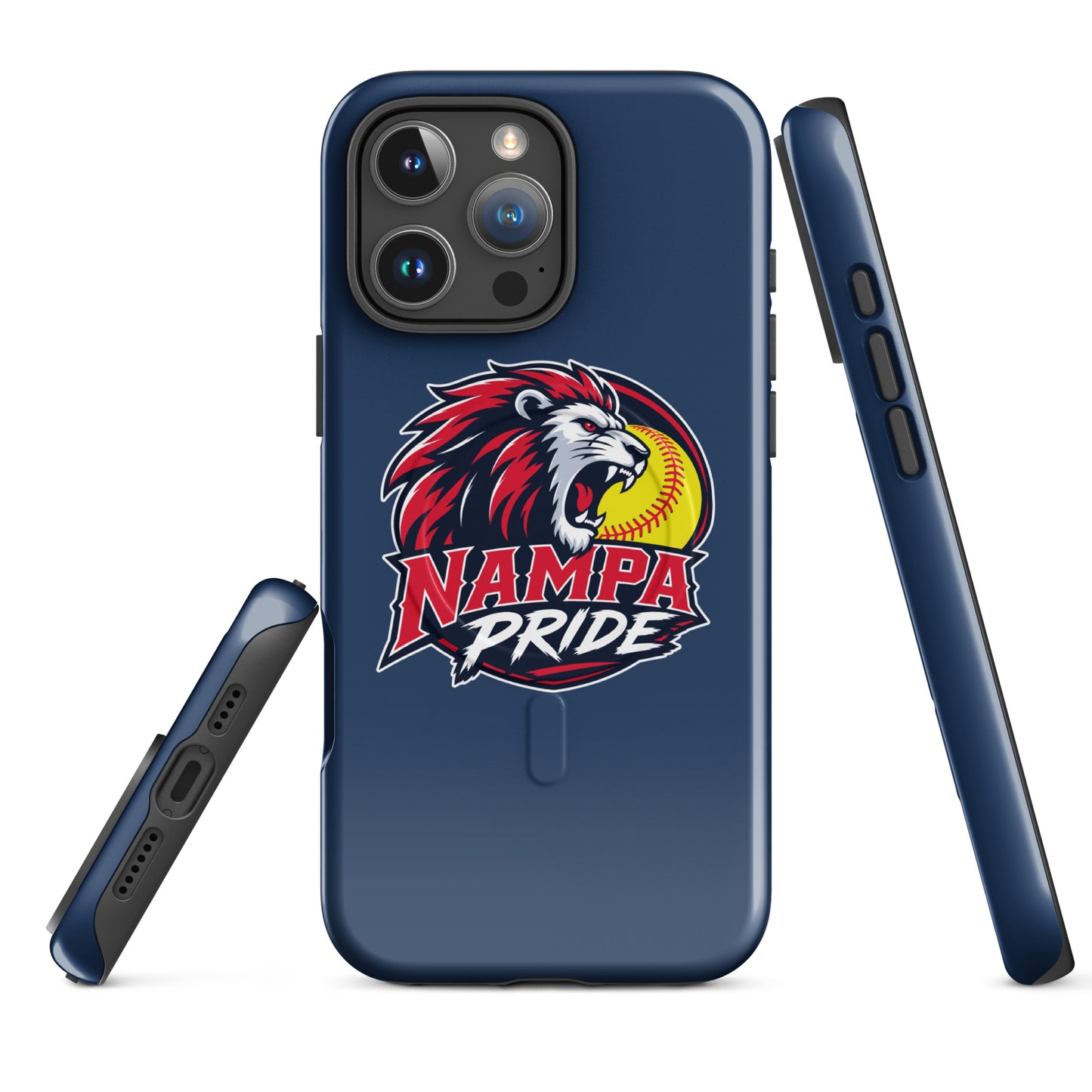 Magsafe Tough Case for iPhone | Nampa Pride | Lion Crest Logo