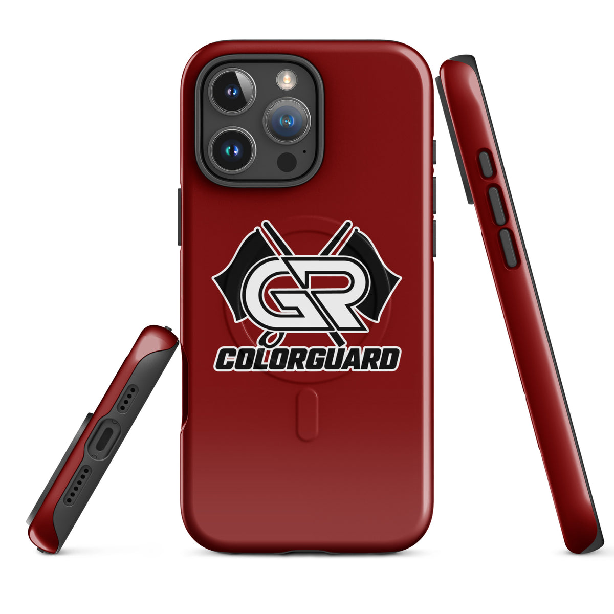 Magsafe Tough Case for iPhone | George Ranch High School Colorguard | Crest Logo