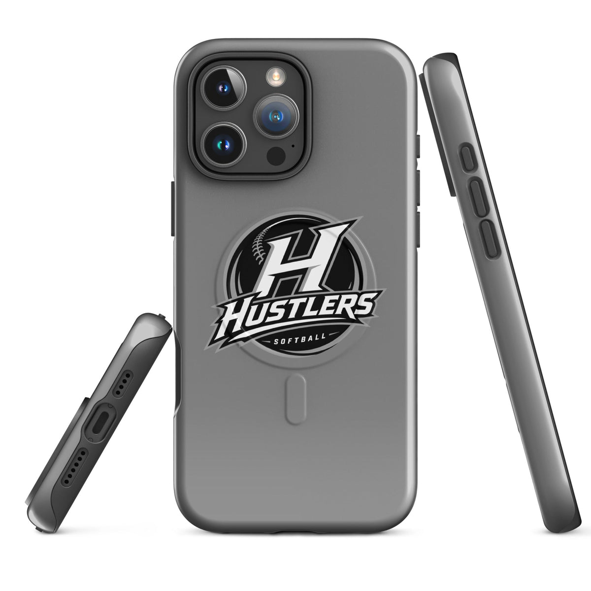 Magsafe Tough Case for iPhone | Hustlers Softball | Crest Logo