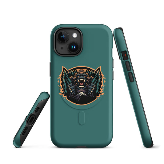 Magsafe Tough Case for iPhone | JBLM Bigfoot Hockey Team | Mascot Logo