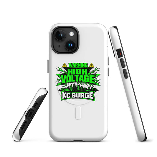 Magsafe Tough Case for iPhone | Kansas City Surge | High Voltage Logo