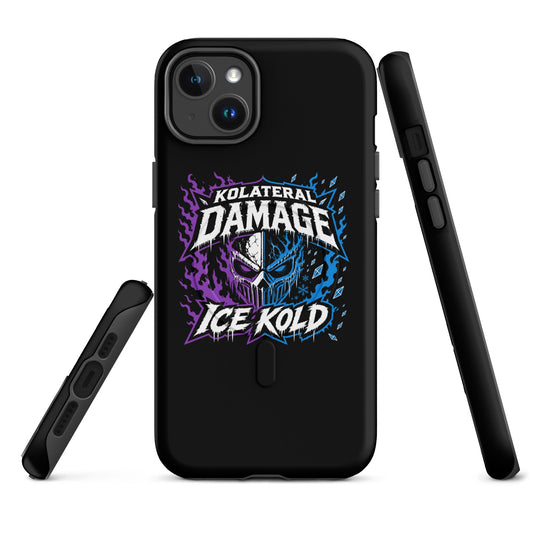 Magsafe Tough Case for iPhone | Kolateral Damage E-Sports | Ice Kold Crest Logo