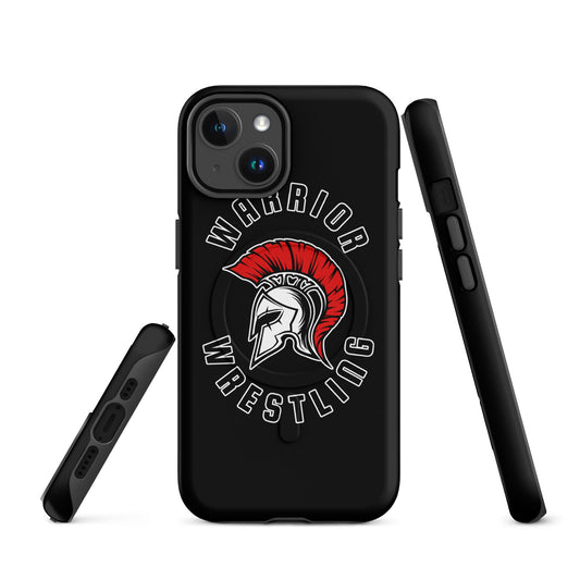 Magsafe Tough Case for iPhone | Lafayette Warrior Youth Wrestling | Crest Logo