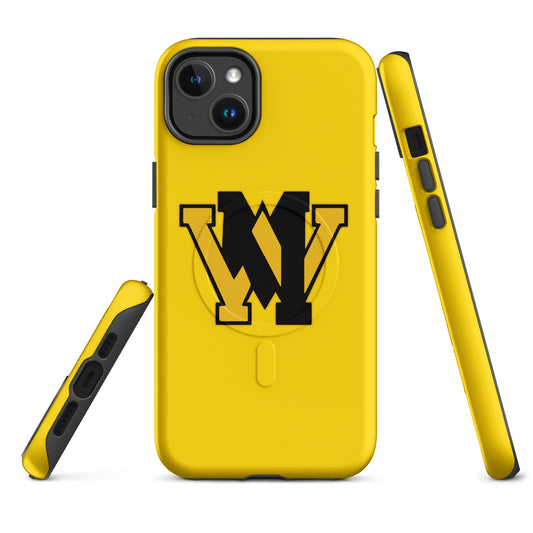 Magsafe Tough Case for iPhone | West Milford Indoor Track & Field Team | Emblem Logo