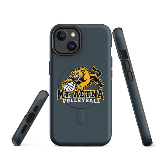 Magsafe Tough Case for iPhone | Mt. Aetna Adventist School | Volleyball Apex Logo