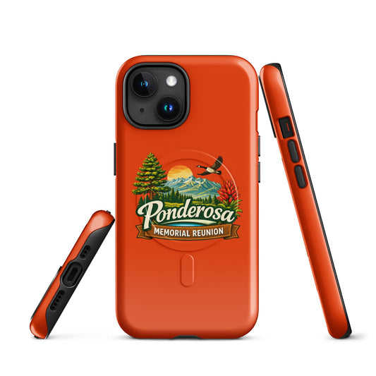 Magsafe Tough Case for iPhone | Ponderosa Reunion | Painted Mountain Crest Logo