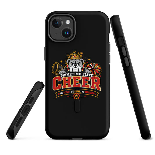 Magsafe Tough Case for iPhone | PTE Bulldog Cheer | Crest Logo