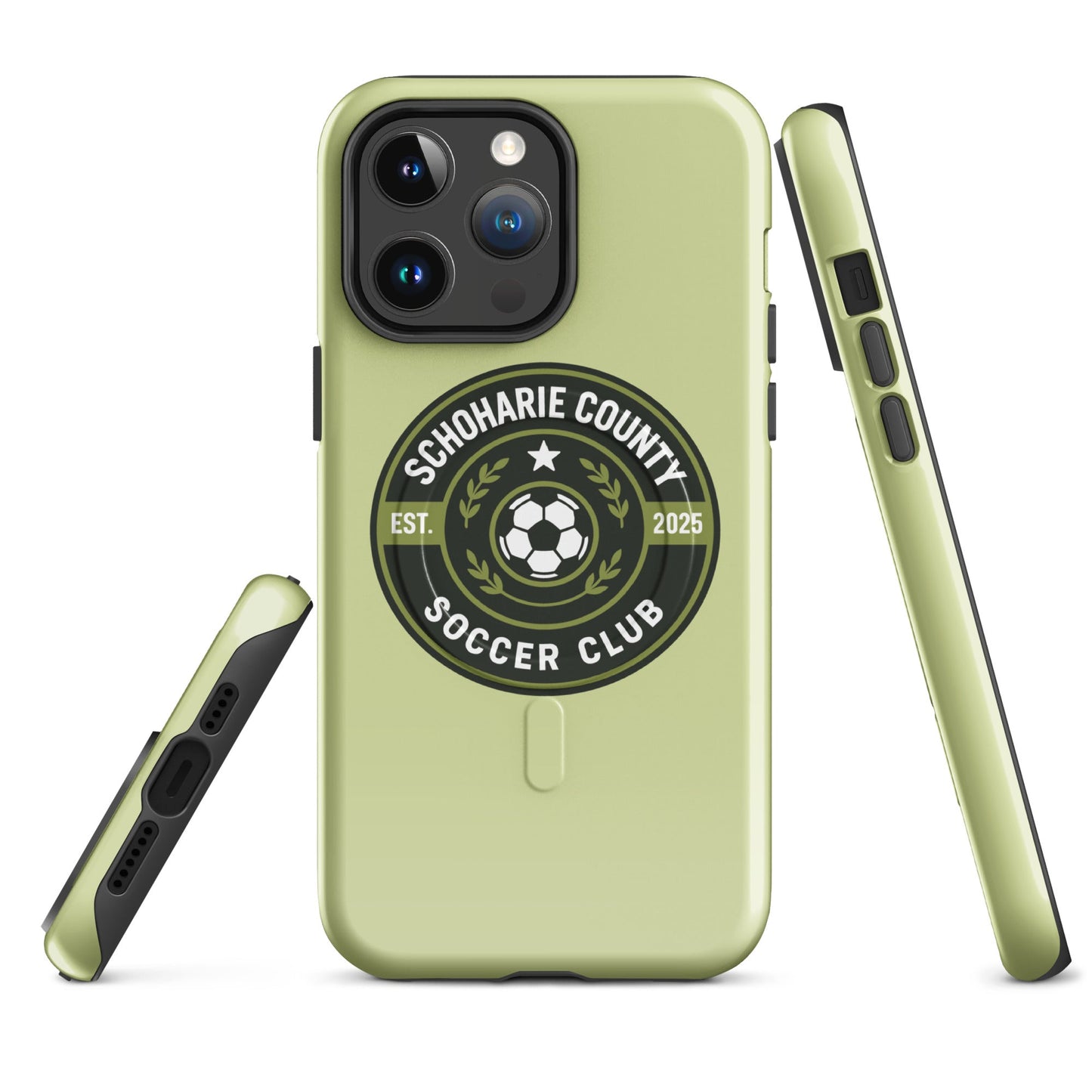Magsafe Tough Case for iPhone | Schoharie County Soccer Club | Badge Logo