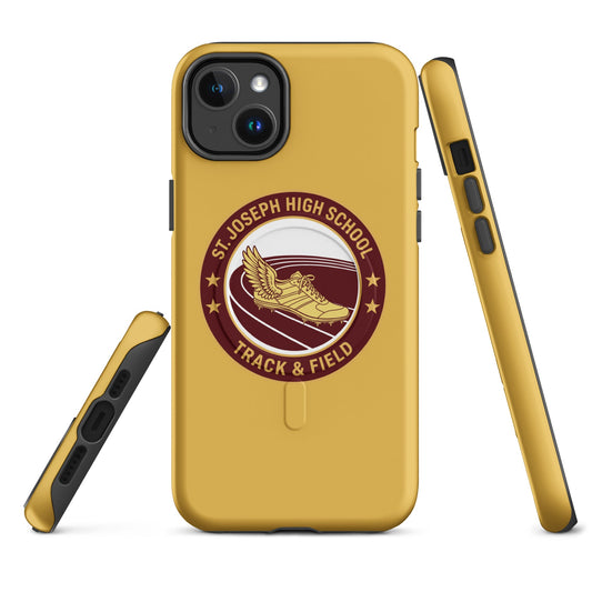 Magsafe Tough Case for iPhone | St. Joseph High School - Track & Field | Badge Logo