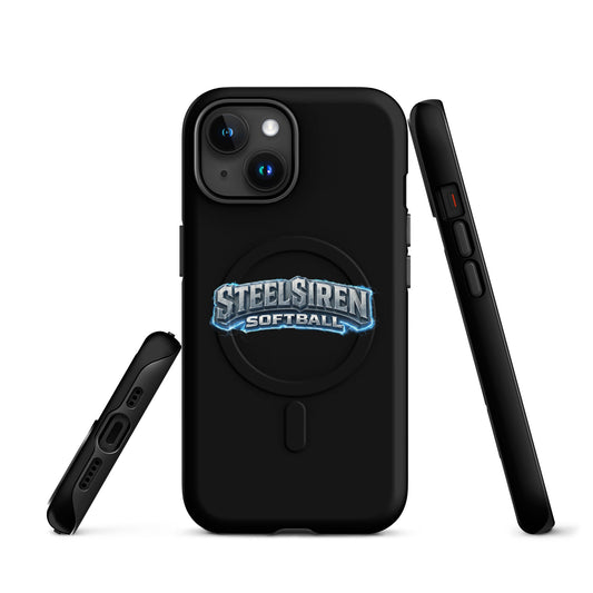 Magsafe Tough Case for iPhone | STEEL SIREN | Lightning Logo