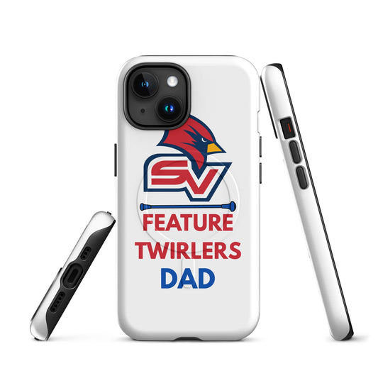 Magsafe Tough Case for iPhone | SVSU Feature twirlers | Dad Logo