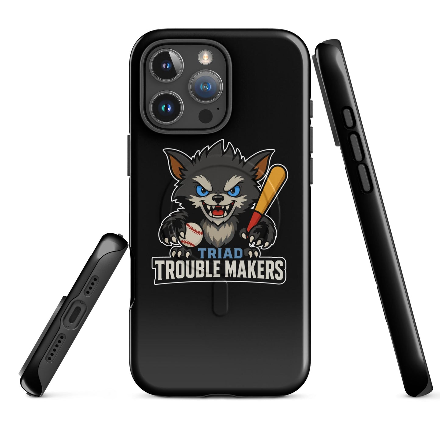 Magsafe Tough Case for iPhone | Triad Troublemakers | Mascot Logo
